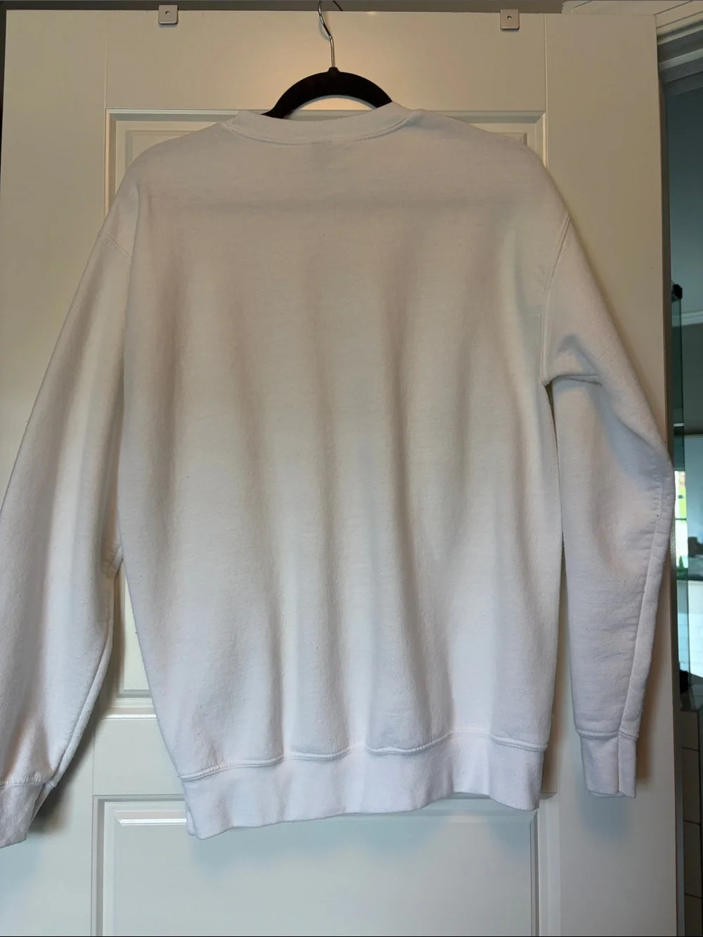 White 'Athens Georgia' Crewneck Sweatshirt